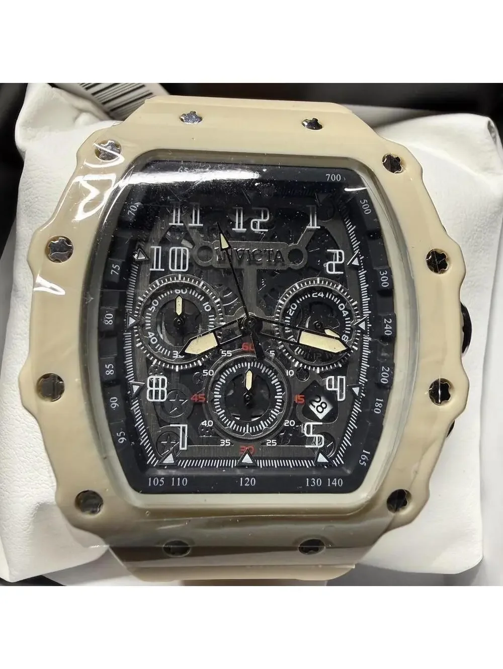Activa Men's Watch Quartz Analog/Digital Khaki/ 45mm